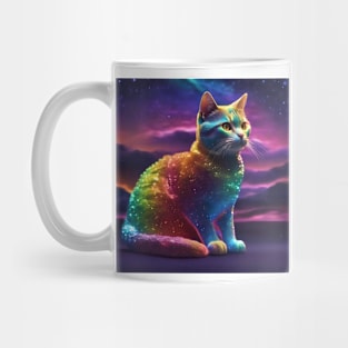 Glitter Cat Mug